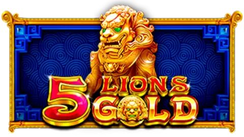 5 Lions Gold slot logo