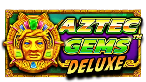 Aztec Gems Deluxe slot logo