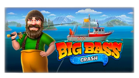 Big Bass Crash game logo