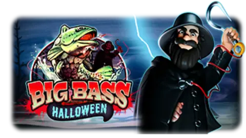 Big Bass Halloween game logo