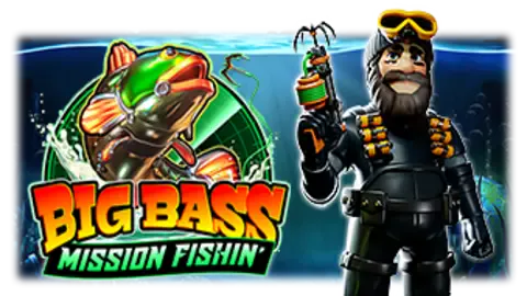 Big Bass Mission Fishin’ slot logo