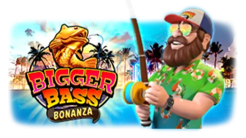 Bigger Bass Bonanza slot logo