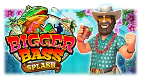 Bigger Bass Splash slot logo