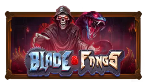 Blade & Fangs slot logo
