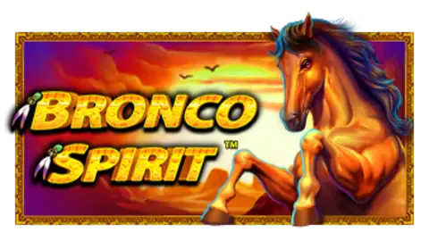 Bronco Spirit slot logo