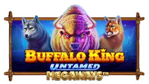 Buffalo King Untamed Megaways slot logo