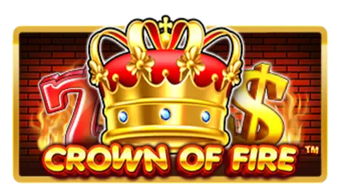 Crown of Fire slot logo