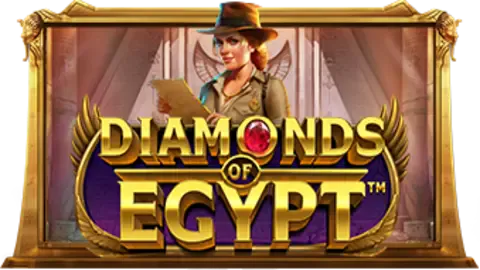 Diamonds Of Egypt slot logo