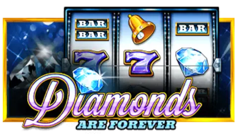 Diamonds are Forever 3 Lines slot logo