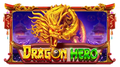 Dragon Hero slot logo