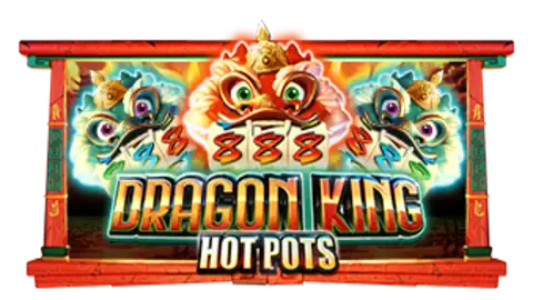 Dragon King Hot Pots slot logo