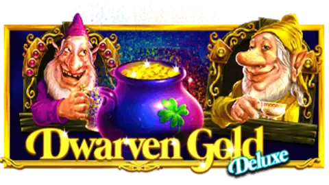 Dwarven Gold Deluxe slot logo