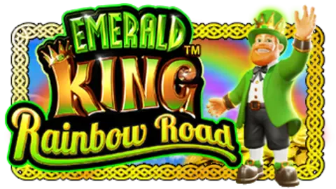 Emerald King Rainbow Road slot logo