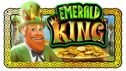 Emerald King slot logo