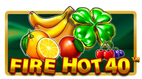 Fire Hot 40 slot logo