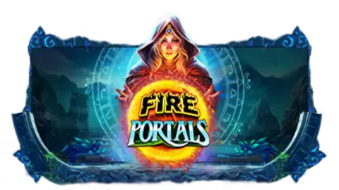Fire Portals slot logo