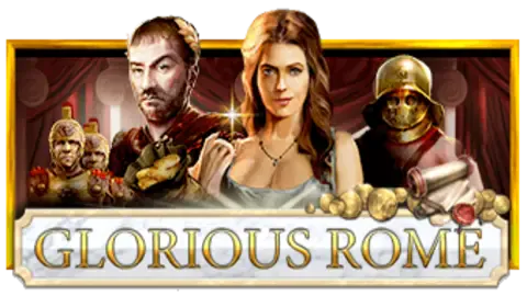 Glorious Rome slot logo