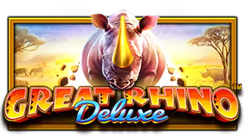 Great Rhino Deluxe slot logo