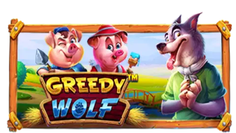 Greedy Wolf slot logo
