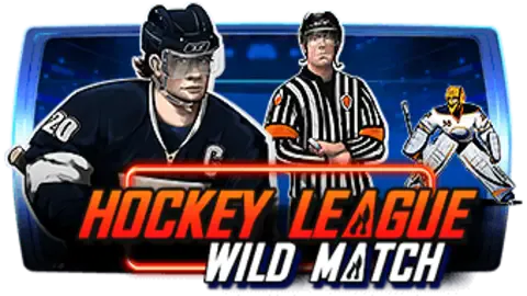 Hockey League Wild Match slot logo