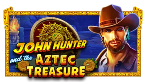 John Hunter and the Aztec Treasure slot logo