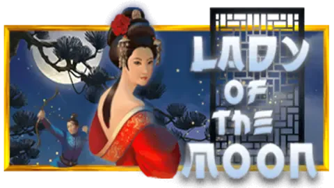 Lady of the Moon slot logo
