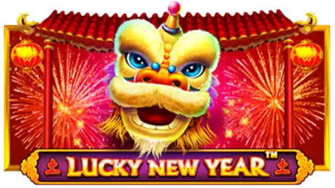 Lucky New Year slot logo