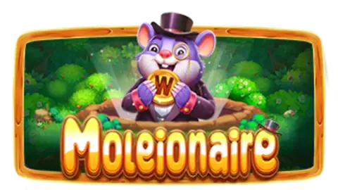 Moleionaire slot logo