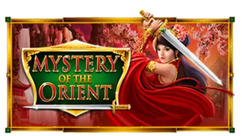 Mystery of the Orient slot logo