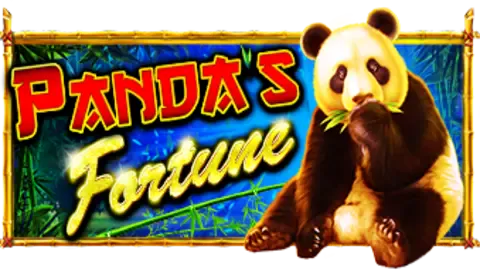 Panda's Fortune slot logo