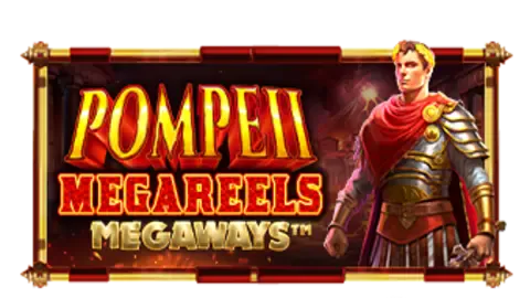 Pompeii Megareels Megaways slot logo