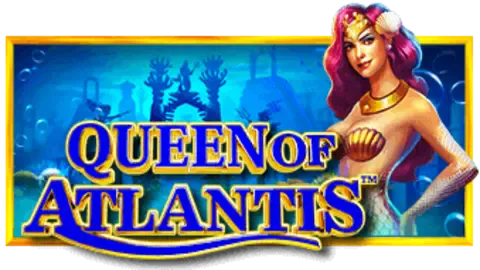 Queen of Atlantis slot logo