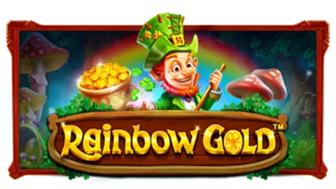 Rainbow Gold slot logo