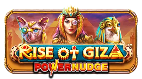 Rise of Giza PowerNudge slot logo