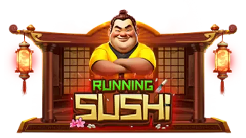 Running Sushi slot logo