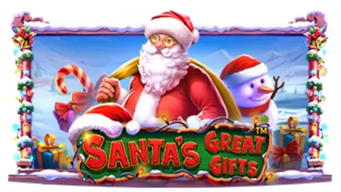 Santa's Great Gifts slot logo