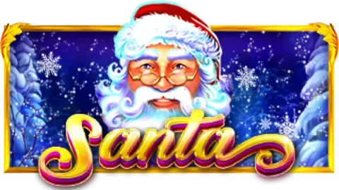Santa slot logo