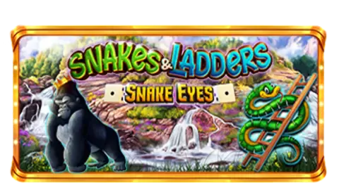 Snakes & Ladders – Snake Eyes slot logo