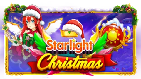 Starlight Christmas slot logo