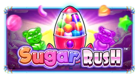 Sugar Rush slot logo