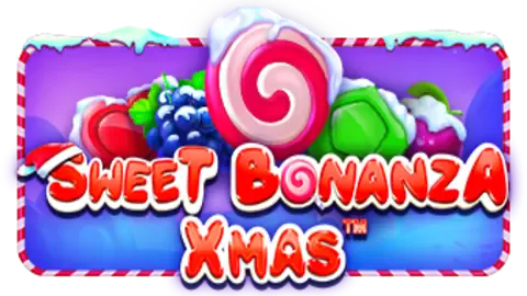Sweet Bonanza Xmas slot logo