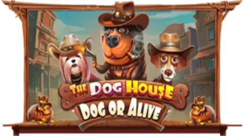 The Dog House – Dog or Alive slot logo