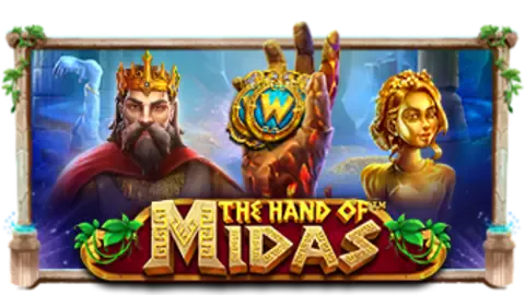 The Hand of Midas slot logo