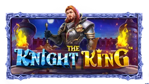 The Knight King slot logo