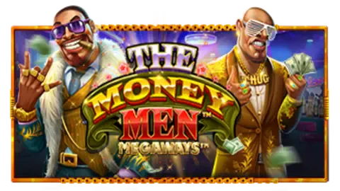 The Money Men Megaways slot logo