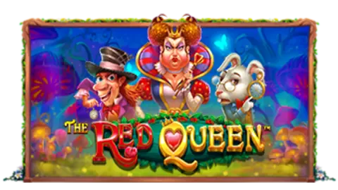 The Red Queen slot logo