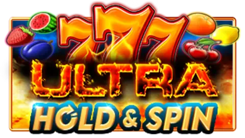 Ultra Hold and Spin slot logo