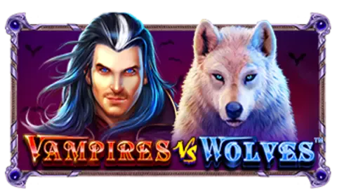 Vampires vs Wolves slot logo