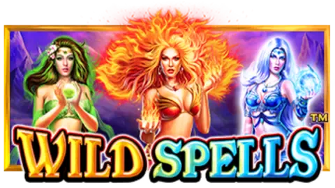 Wild Spells slot logo