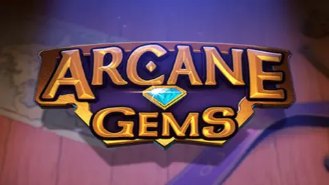 Arcane Gems slot logo
